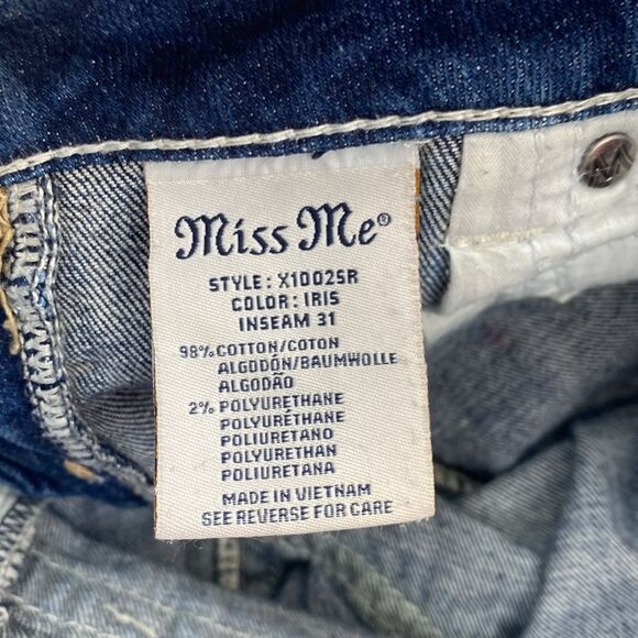 Miss Me The M Series Distressed Skinny Jeans Size 26 - Picture 5 of 12